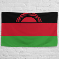 Ideas para regalos con la bandera de Malawi para decorar paredes con arte impreso