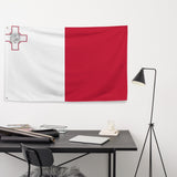 Malta Maltese Flag Wall Decor Art Print Banner Gift Ideas