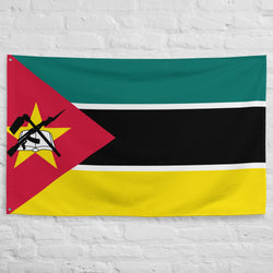 Ideas para regalos con la bandera de Mozambique para decorar la pared