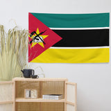 Ideas para regalos con la bandera de Mozambique para decorar la pared