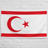 Northern Cyprus Flag Wall Decor Art Print Banner Gift Ideas