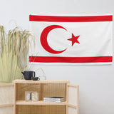 Northern Cyprus Flag Wall Decor Art Print Banner Gift Ideas