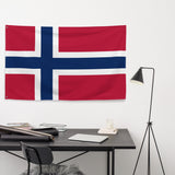 Norway Norwegian Flag Wall Decor Art Print Banner Gift Ideas