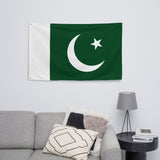 Pakistanische pakistanische Flagge Wanddekoration Kunstdruck Banner Geschenkideen
