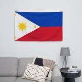 Bandera filipina para decoración de pared, arte impreso, ideas para regalos