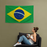 Brazil Brasil Brazilian Flag Wall Decor Art Print Banner Gift Ideas