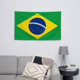 Brazil Brasil Brazilian Flag Wall Decor Art Print Banner Gift Ideas