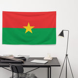 Burkina Faso Flag Wall Decor Art Print Banner Gift Ideas