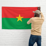 Burkina Faso Flag Wall Decor Art Print Banner Gift Ideas