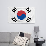 South Korea Korean Flag Wall Decor Art Print Banner Gift Ideas