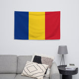 Romania Romanian Flag Wall Decor Art Print Banner Gift Ideas