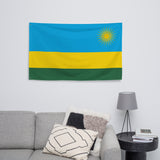 Rwanda Rwandan Flag Wall Decor Art Print Banner Gift Ideas