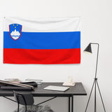 Slovenia Slovenian Flag Wall Decor Art Print Banner Gift Ideas