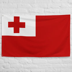 Bandera de Tonga, decoración de pared, arte impreso, ideas para regalos