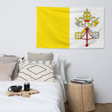 Vatican City Città del Vaticano Flag Wall Decor Art Print Banner Gift Ideas