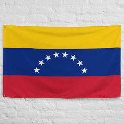 Decoración de pared con la bandera venezolana de Venezuela, ideas para regalos