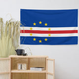 Cabo Verde Verdean Flag Wall Decor Art Print Banner Gift Ideas