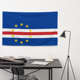 Cabo Verde Verdean Flag Wall Decor Art Print Banner Gift Ideas
