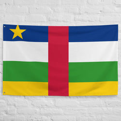 Ideas para regalos con la bandera de la República Centroafricana para decorar paredes