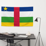 Central African Republic Flag Wall Decor Art Print Banner Gift Ideas