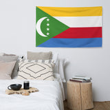 Ideas para regalar en pancartas con la bandera de Comoras para decorar la pared