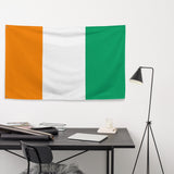 Ivory Coast Flag Wall Decor Art Print Banner Gift Ideas