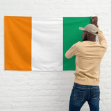 Ivory Coast Flag Wall Decor Art Print Banner Gift Ideas