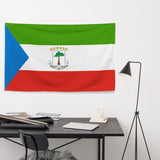 Equatorial Guinea Guinean Flag Wall Decor Art Print Banner Gift Ideas
