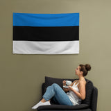 Estonia Estonian Flag Wall Decor Art Print Banner Gift Ideas