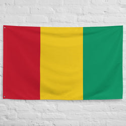 Bandera de Guinea, decoración de pared, arte, impresión, pancarta, ideas para regalos