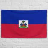 Haiti Haitian Flag Wall Decor Art Print Banner Gift Ideas