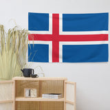 Ideas para regalos con la bandera de Islandia, decoración de pared, arte impreso