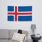 Ideas para regalos con la bandera de Islandia, decoración de pared, arte impreso
