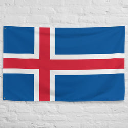 Ideas para regalos con la bandera de Islandia, decoración de pared, arte impreso