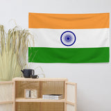 India Indian Flag Wall Decor Art Print Banner Gift Ideas