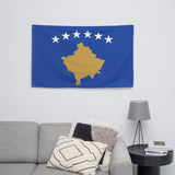 Kosovo Kosovar Flag Wall Decor Art Print Banner Gift Ideas