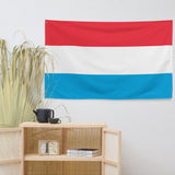 Luxembourg Luxembourgish Flag Wall Decor Art Print Banner Gift Ideas