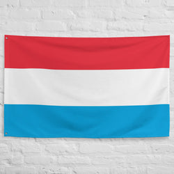 Luxemburgo Bandera luxemburguesa Decoración de pared Impresión artística Banner Ideas de regalos