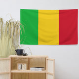 Mali Malian Flag Wall Decor Art Print Banner Gift Ideas