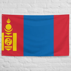 Bandera de Mongolia, decoración de pared, arte impreso, ideas para regalos