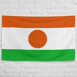 Bandera de Níger, decoración de pared, arte, impresión, pancarta, ideas para regalos