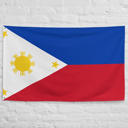 Bandera filipina para decoración de pared, arte impreso, ideas para regalos