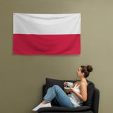 Polen Polska Polnische Flagge Wanddekoration Kunstdruck Banner Geschenkideen