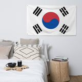 South Korea Korean Flag Wall Decor Art Print Banner Gift Ideas