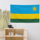Rwanda Rwandan Flag Wall Decor Art Print Banner Gift Ideas