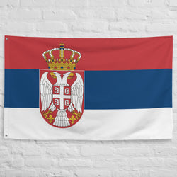 Bandera de Serbia, decoración de pared, arte impreso, ideas para regalos