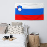 Slovenia Slovenian Flag Wall Decor Art Print Banner Gift Ideas