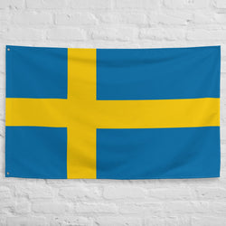 Bandera sueca de Suecia, decoración de pared, arte impreso, ideas para regalos