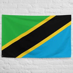 Bandera de Tanzania, decoración de pared, arte impreso, ideas para regalos