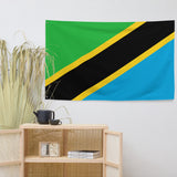 Tanzania Tanzanian Flag Wall Decor Art Print Banner Gift Ideas